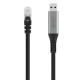 Дата кабель USB AM to RJ45 Ethernet 2.0m CAT6A S/FTP 1Gbps LSZH Digitus (AK-300600-020-S)