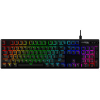 HyperX Клавіатура Alloy Origins Aqua USB RGB PBT ENG/RU, Black (639N5AA)