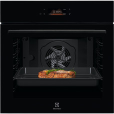 Electrolux Electrolux oven electrical, 72l, A+, display, convection, telescopic rails, black (LOE8P38Z)