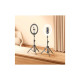 Набор блогера RTAKO ZJ-ZBT01 Live Streaming Stand with Ring Light and Floor Tripod (6942063215400)