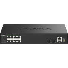 D-Link Комутатор DGS-1530-10 8xGE, 2xSFP+ Керований. L2+