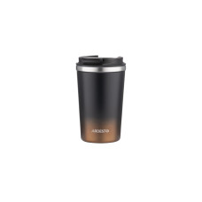 ARDESTO Travel mug Black & Copper 360 ml, stainless steel