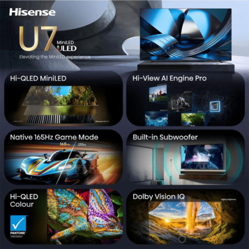 Телевизор Hisense 100U7SE