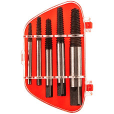 Top Tools Extractors for broken screws, set of 5pcs (14A105)