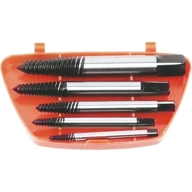 Top Tools Extractors for broken screws, set of 5pcs (14A105)