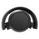 Philips Наушники Over-ear TAH5205 BT 5.0, SBC, Wireless, Mic, Черный (TAH5205BK/00)