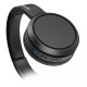Philips Наушники Over-ear TAH5205 BT 5.0, SBC, Wireless, Mic, Черный (TAH5205BK/00)