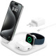Belkin 3 in1 Magnetic Foldable iPhone/Watch/AirPods, Qi2 15W, white (WIZ029VFWH)