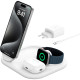 Belkin 3 in1 Magnetic Foldable iPhone/Watch/AirPods, Qi2 15W, white (WIZ029VFWH)