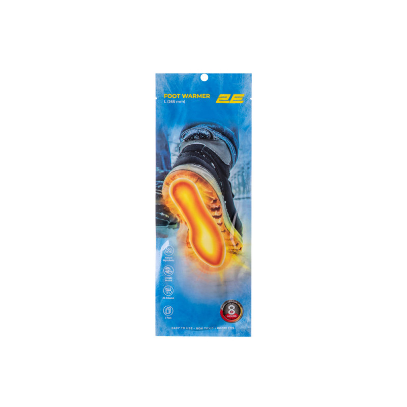 2E Tactical Chemical foot warmer size L (265 mm), up to 8 hours - 20 pairs (2E-NAFW8L-DB)