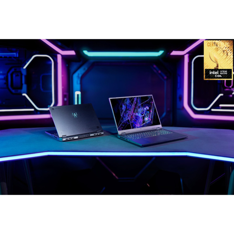 Acer Ноутбук Predator Helios Neo 16 PHN16-72 16" WUXGA IPS, Intel i5-14450HX, 16GB, F1TB, NVD4060-8, Lin, черный (NH.QRFEU.00F)