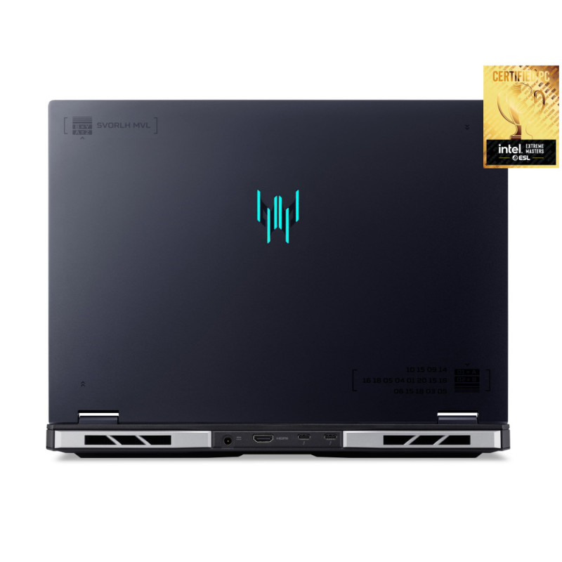 Acer Ноутбук Predator Helios Neo 16 PHN16-72 16" WUXGA IPS, Intel i5-14450HX, 16GB, F1TB, NVD4060-8, Lin, черный (NH.QRFEU.00F)