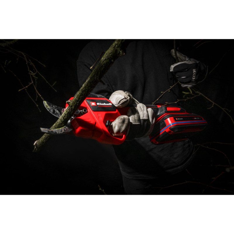 Einhell Cordless pruning shears GP-LS 18/28 Li BL - Solo, PXC, 18V, brushless, thickness. 28/14 mm, SK5 steel, 0.82 kg (without battery and charger) (3408320)