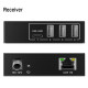 Адаптер Digitus USB extender 100 m RJ-45 to 3xUSB-A + 1xUSB-C (DA-73121)