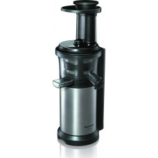 Panasonic auger juicer Viva Collection, 150W, bowl-0.4L, plastic/iron, black (MJ-L500STQ)
