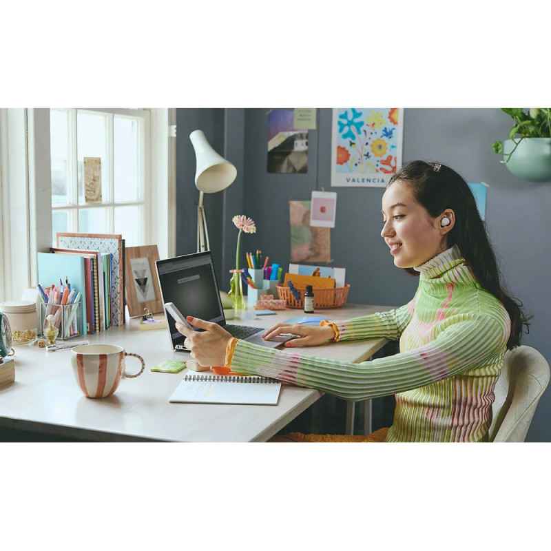 Sony Наушники TWS WF-C510 BT 5.3, IPX4, SBC, AAC, Mic, Белый (WFC510W.CE7)