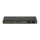 NETGEAR Коммутатор M4250-26G4F-PoE+ (GSM4230P), 26xGE (24xPoE), 4xSFP, AV Line, 300Вт, Управляемый L2 (GSM4230P-100EUS)