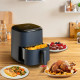 Tefal Мультипіч Easy Fry Max, 1500Вт, чаша-5л, сенсорне керув., 10 програм, пластик, чорний (EY245B10)