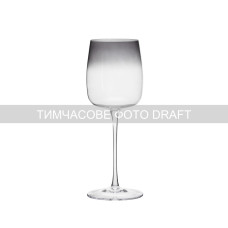ARDESTO Wine glasses set Black Mars 410ml, 2pcs, glass, grey (AR2641GRG)