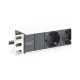 Силовой блок 1U, 8xSchuko, 16A, 250V, вилка Schuko Digitus (DN-95401)
