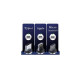 Дата кабель USB 2.0 AM to Lightning + Micro 5P + Type-C magnetic black Denmen (DN-D09E-BK)
