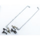 Петли ноутбука HP 250 G7/255 G7/Pavilion 15-da/15-db/15-dr/15-dx/15-ds (A48632)