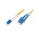 Оптический патчкорд Digitus LC/UPC-SC/UPC,9/125,OS2,duplex,2m (DK-2932-02)