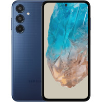 Samsung Смартфон Galaxy M35 5G (M356) 6.6" 6/128ГБ, 2SIM, 6000мА•ч, синий темный (SM-M356BDBBEUC)