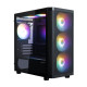 Zalman Корпус Zalman M4 SE без БП, 1xUSB3.0, 2xUSB2.0, 6x120мм FRGB, VGA 320мм, LCS ready, TG Side Panel, mATX, чорний (M4SEBLACK)