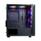 Zalman Корпус Zalman M4 SE без БП, 1xUSB3.0, 2xUSB2.0, 6x120мм FRGB, VGA 320мм, LCS ready, TG Side Panel, mATX, чорний (M4SEBLACK)