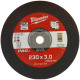 Milwaukee metal cutting disc PRO+, 230x3x22.23mm (4932451494)