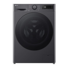 LG WM front load, 9kg, 1200, A, 48cm, display, steam, invertor, black (F2Y5FS5J)