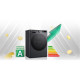 LG WM front load, 9kg, 1200, A, 48cm, display, steam, invertor, black (F2Y5FS5J)