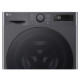 LG WM front load, 9kg, 1200, A, 48cm, display, steam, invertor, black (F2Y5FS5J)