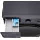 LG WM front load, 9kg, 1200, A, 48cm, display, steam, invertor, black (F2Y5FS5J)