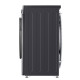 LG WM front load, 9kg, 1200, A, 48cm, display, steam, invertor, black (F2Y5FS5J)