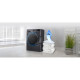 LG WM front load, 9kg, 1200, A, 48cm, display, steam, invertor, black (F2Y5FS5J)