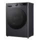 LG WM front load, 9kg, 1200, A, 48cm, display, steam, invertor, black (F2Y5FS5J)