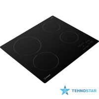 Indesit Варильна поверхня  електрична склокерамічна, 60см, чорний (RI161C)