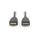Кабель мультимедийный HDMI M to HDMI M 1.0m 4K Digitus (AK-330107-010-S)