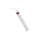 Сетевой фильтр питания REAL-EL RS-6 Protect M 5m, white (EL122300035)