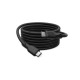 Дата кабель USB-C to USB-C 0.5m USB4 2.0 80G 240W 16K silicone black Digitus (AK-300350-005-S)