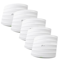 TP-Link Точка доступа EAP245 AC1750 1xGE LAN PoE MU-MIMO потол. 5 шт (EAP245-5-PACK)