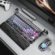 GravaStar Клавіатура механічна GravaStar K1 Pro 80keys, GravaStar x Kailh Speedy Mint, BT/WL/USB, cyberpunk (GSK1PRO_CBLK)