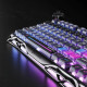GravaStar Клавіатура механічна GravaStar K1 Pro 80keys, GravaStar x Kailh Speedy Mint, BT/WL/USB, cyberpunk (GSK1PRO_CBLK)