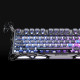 GravaStar Клавіатура механічна GravaStar K1 Pro 80keys, GravaStar x Kailh Speedy Mint, BT/WL/USB, cyberpunk (GSK1PRO_CBLK)
