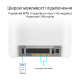ASUS Маршрутизатор ExpertWiFi EBM68 2PK white AX7800 3xGE LAN 1x2.5GE WAN 1xUSB3.2 WPA3 OFDMA MESH (90IG07V0-MO3A40)