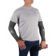 Milwaukee work sleeves, highly elastic nylon, 45 cm, gray (4932479937)