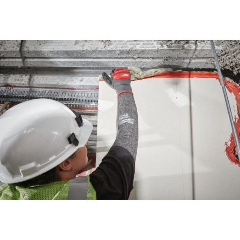 Milwaukee work sleeves, highly elastic nylon, 45 cm, gray (4932479937)