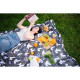 ARDESTO Flannel blanket, 160x200 cm, llama, 100% polyester (ART0114PB)